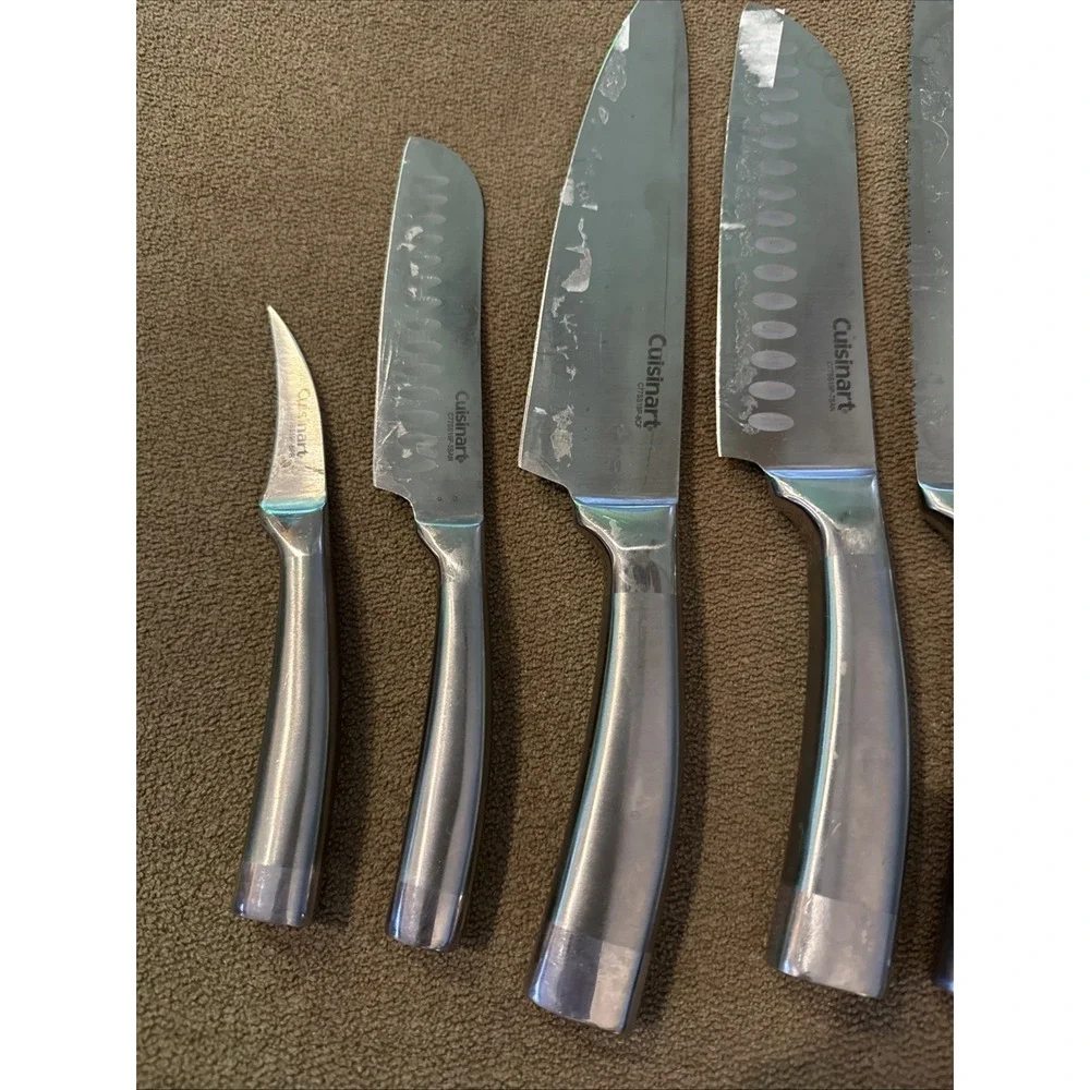 Cuisinart C77SS Classic Collection 8 Piece Set Stainless Steel Chef Slicer (TD)